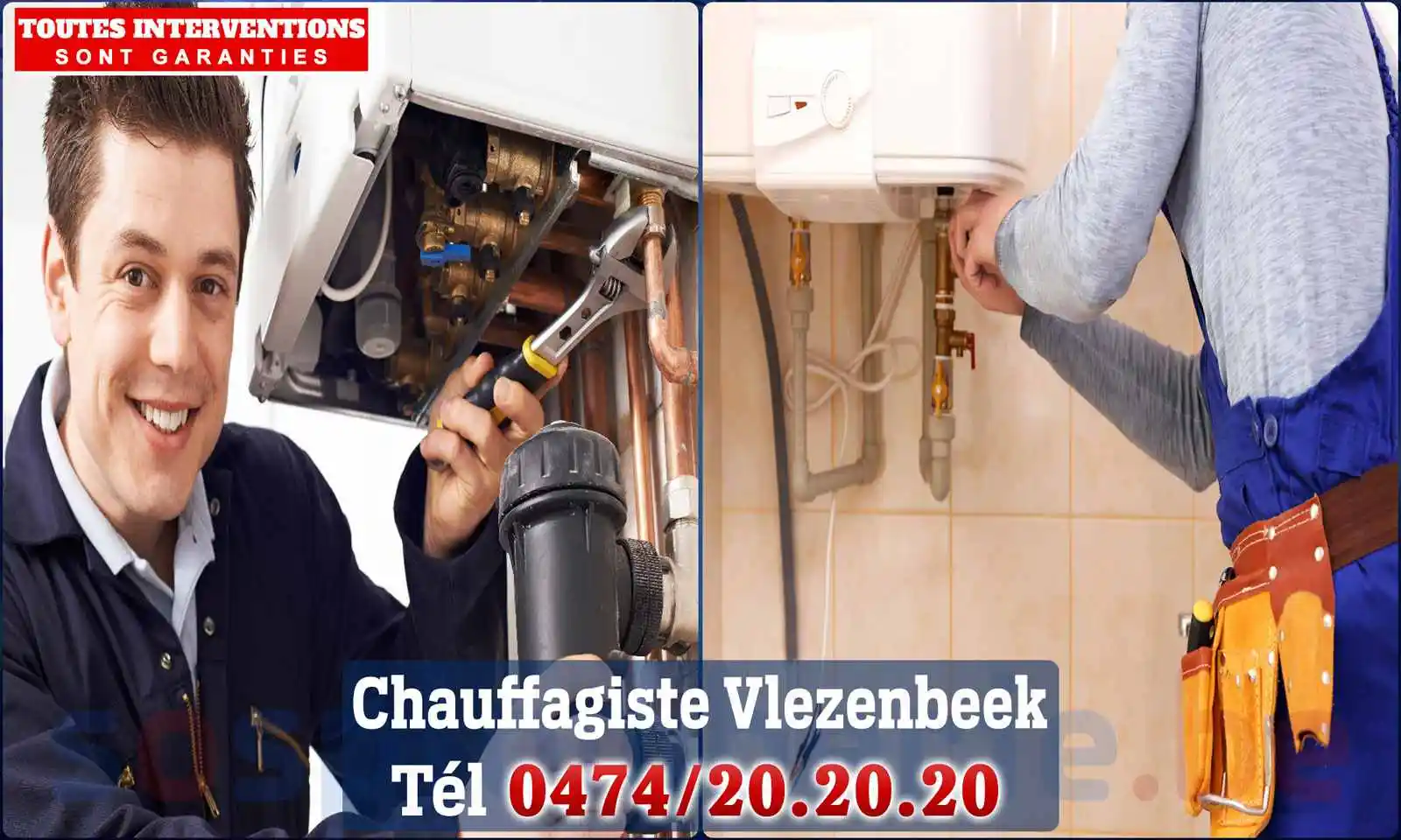 Chauffagiste agréé à Vlezenbeek 1602