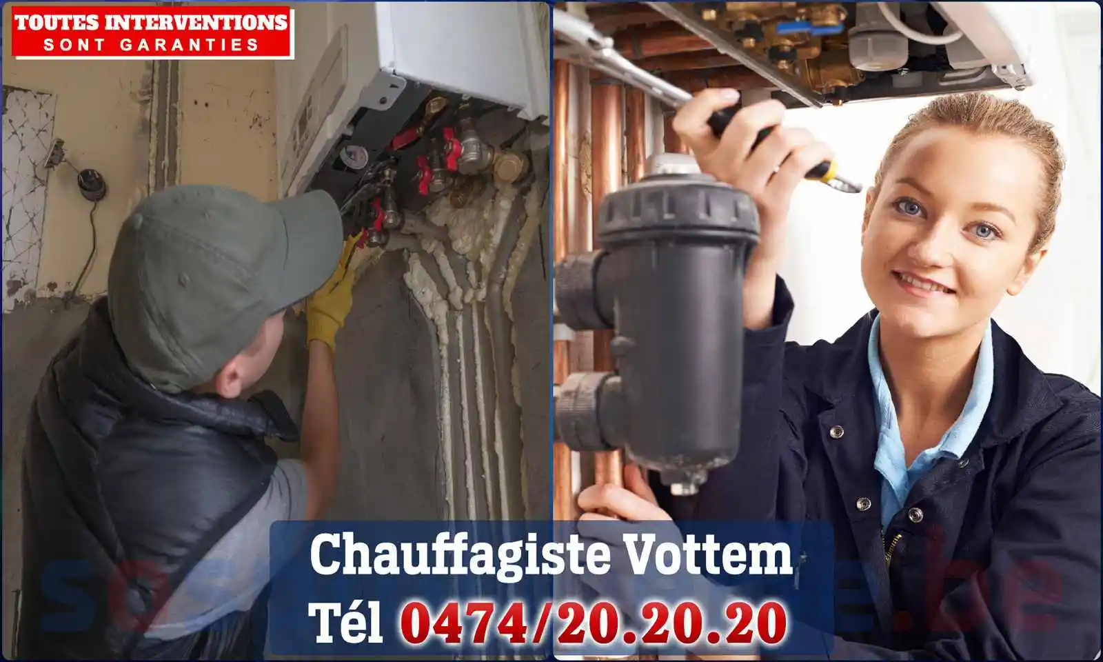 Chauffagiste agréé à Vottem 4041