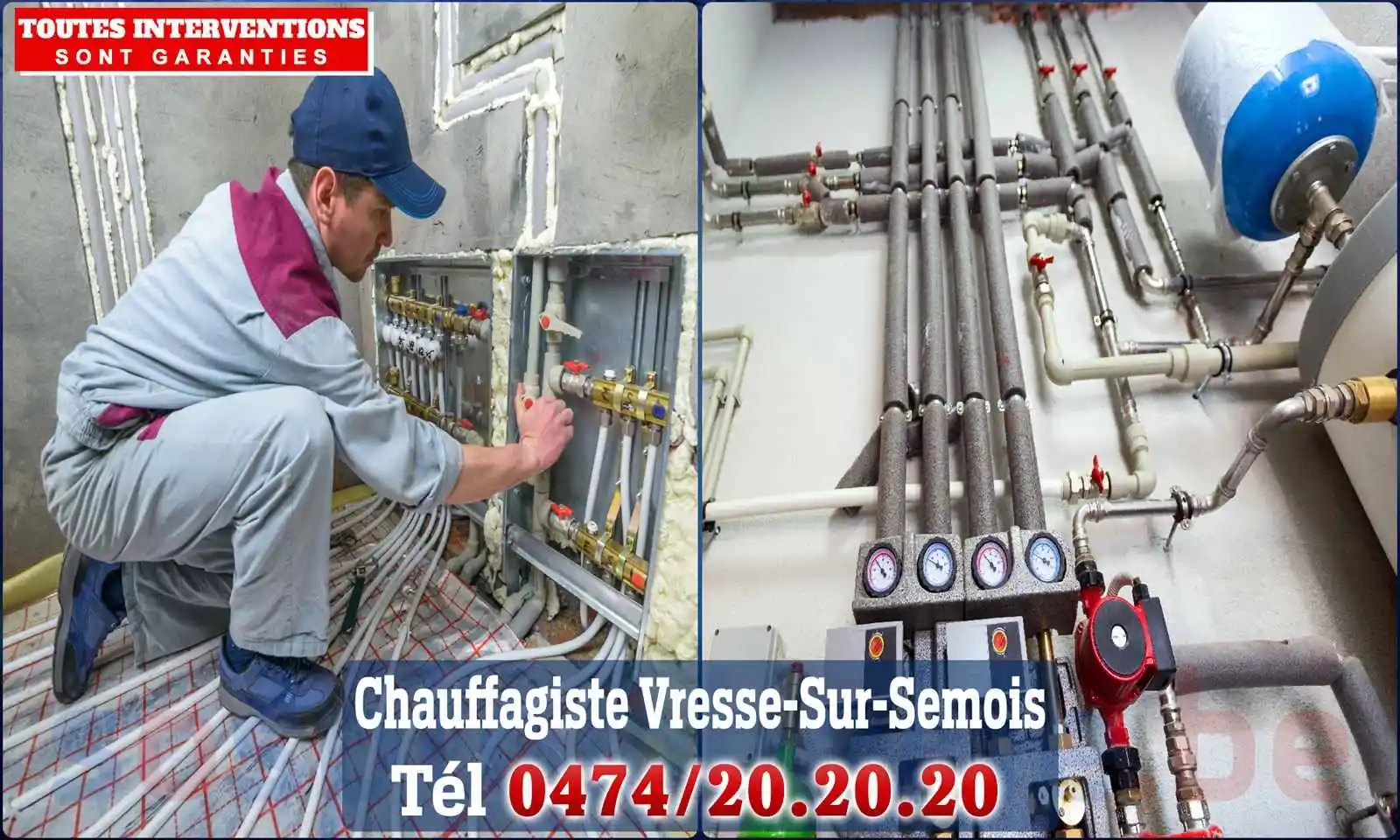 Chauffagiste agréé à Vresse-sur-Semois 5550