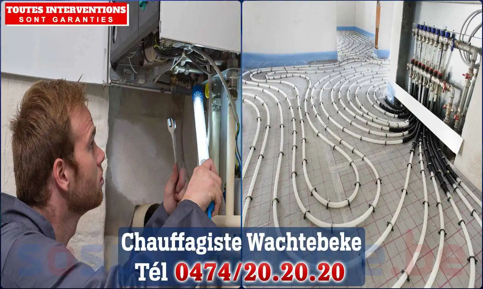 Chauffagiste agréé à Wachtebeke 9185
