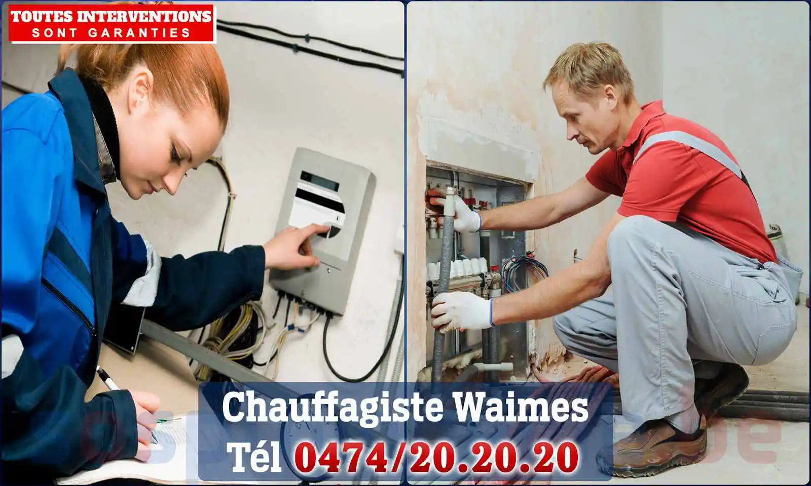 Chauffagiste agréé à Waimes 4950