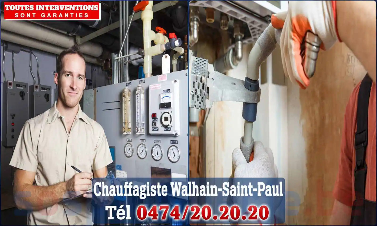 Chauffagiste agréé à Walhain-Saint-Paul 1457