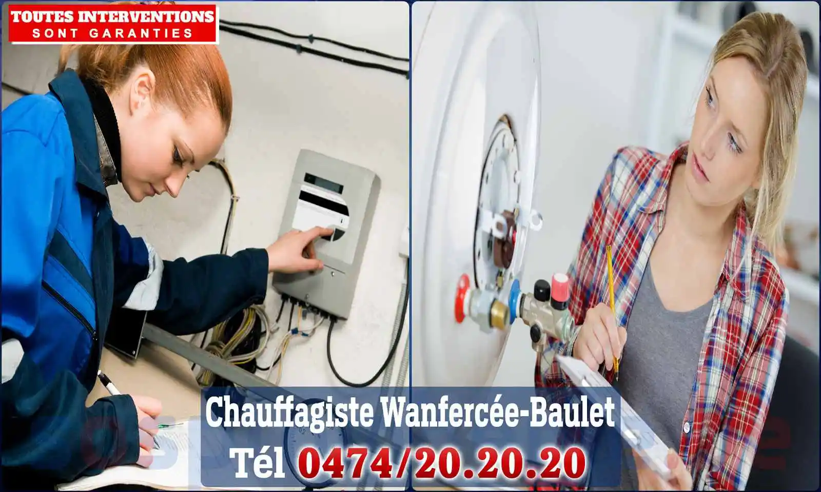 Chauffagiste agréé à Wanfercée-Baulet 6224