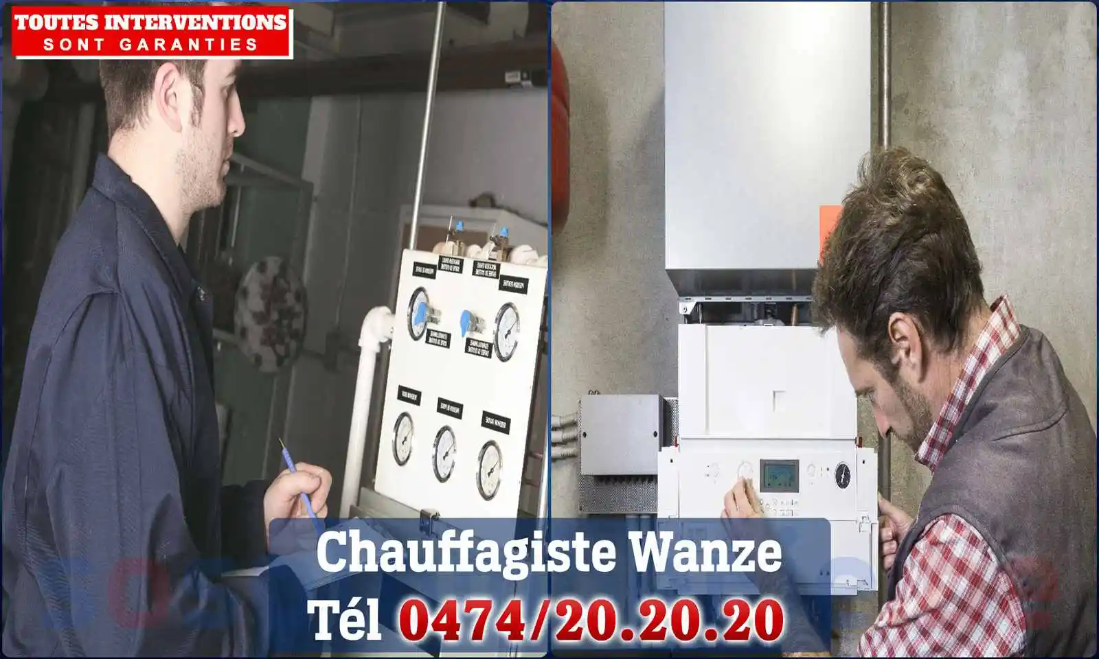 Chauffagiste agréé à Wanze 4520