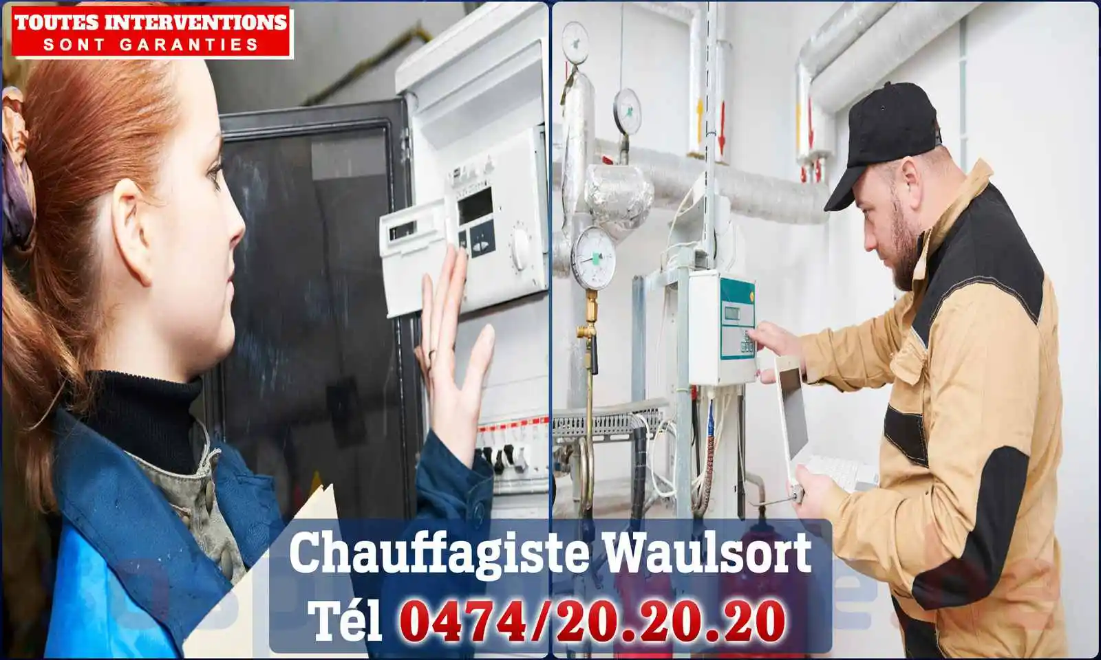 Chauffagiste agréé à Waulsort 5540