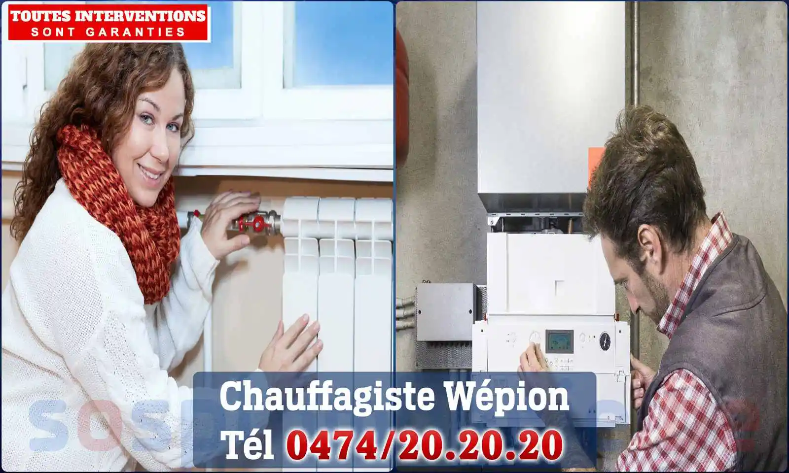 Chauffagiste agréé à Wépion 5100