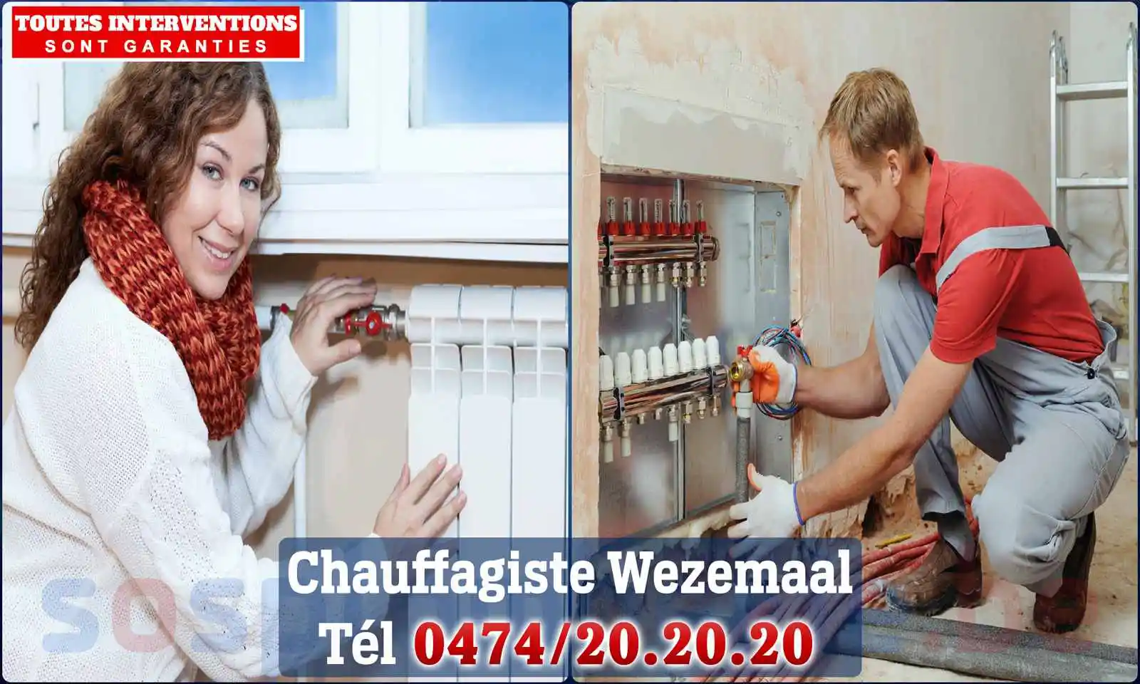 Chauffagiste agréé à Wezemaal 3111