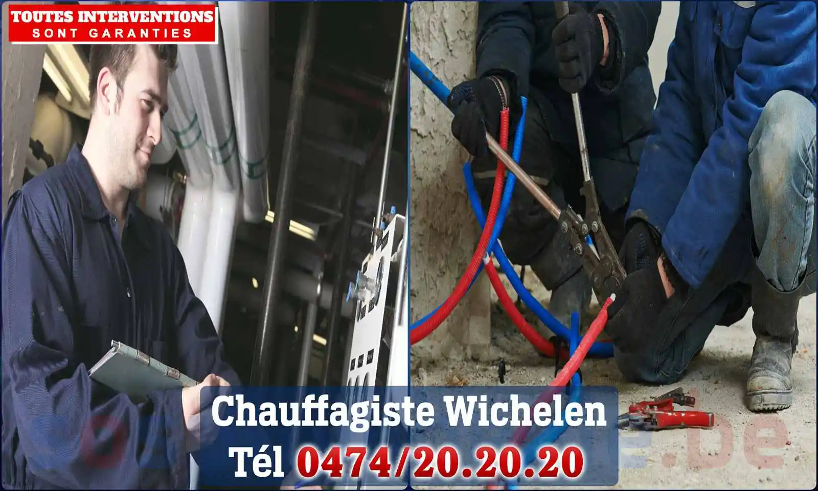 Chauffagiste agréé à Wichelen 9260