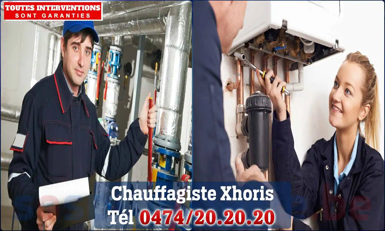 Chauffagiste agréé à Xhoris 4190