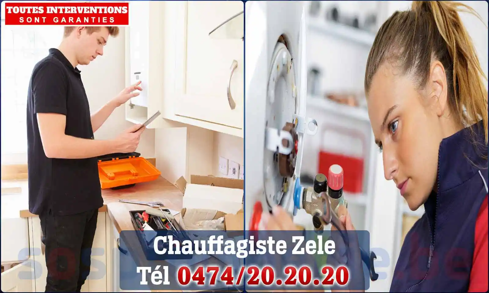 Chauffagiste agréé à Zele 9240