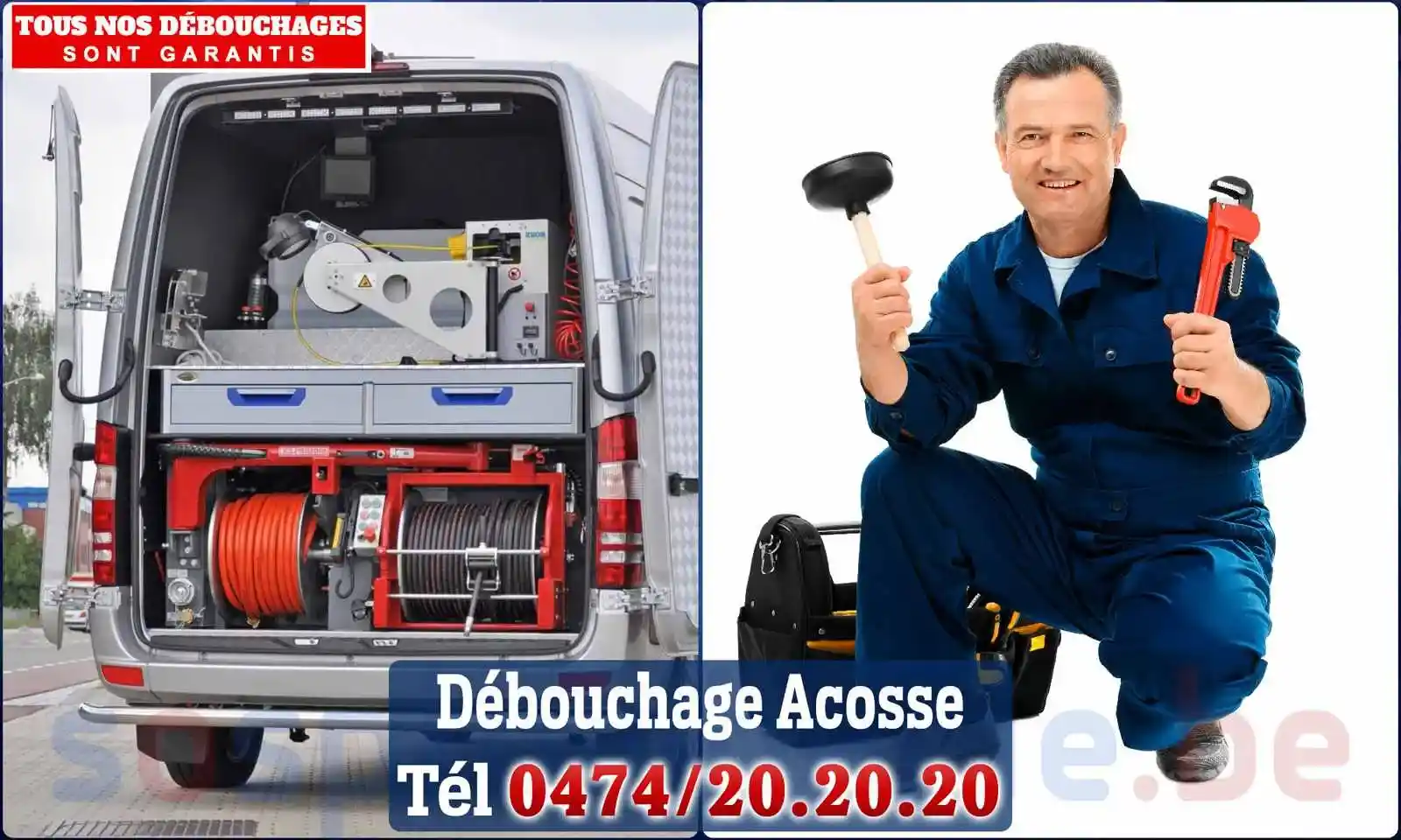 SOS Plomberie - Débouchage de canalisations {locationData.sectionName} en urgence