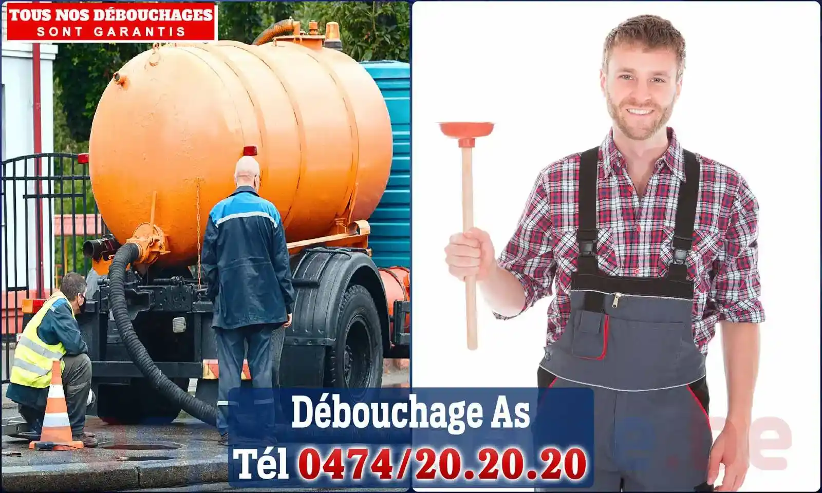Débouchage canalisation As - SOS Plomberie