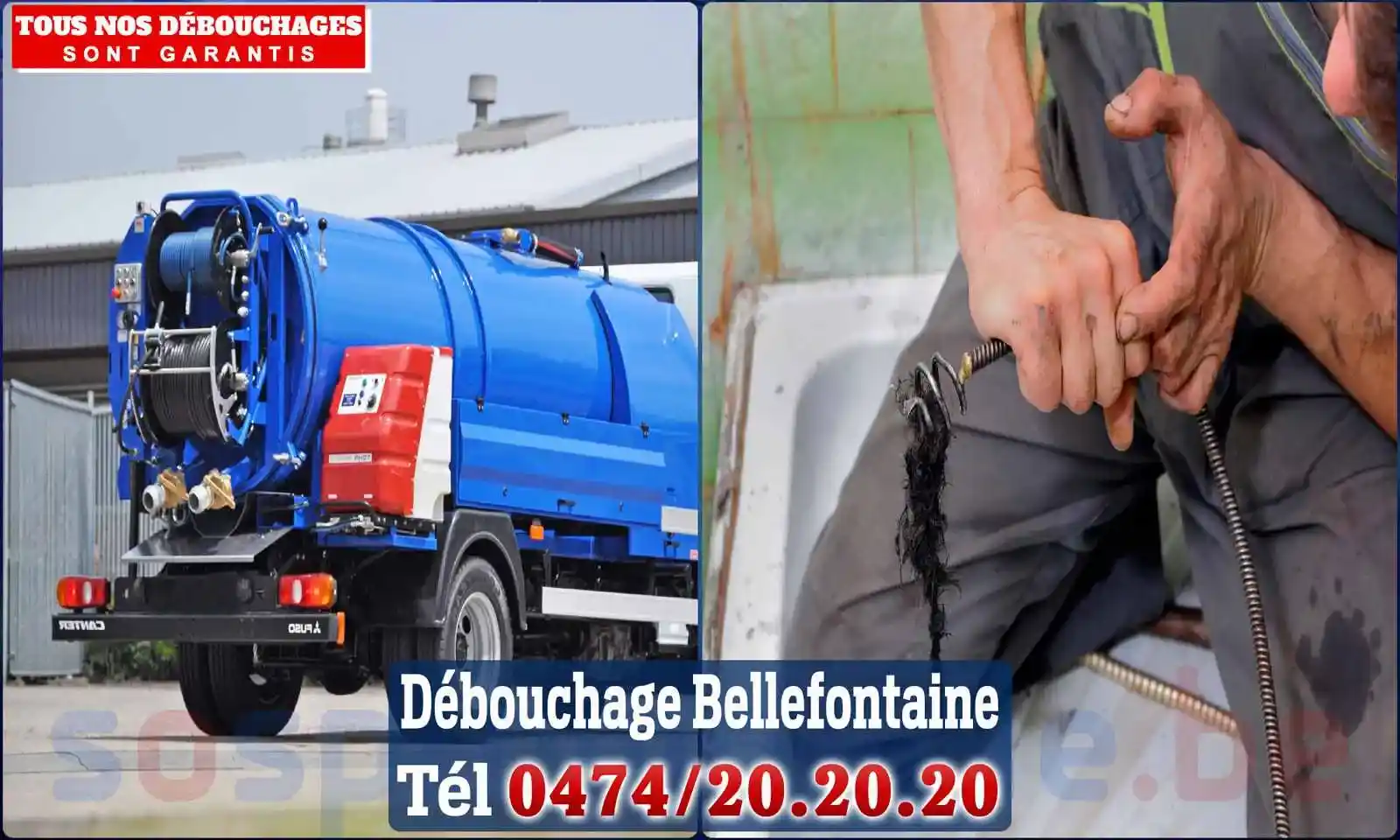 SOS Plomberie - Débouchage de canalisations {locationData.sectionName} en urgence