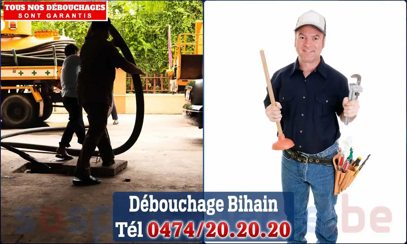 SOS Plomberie - Débouchage de canalisations {locationData.sectionName} en urgence