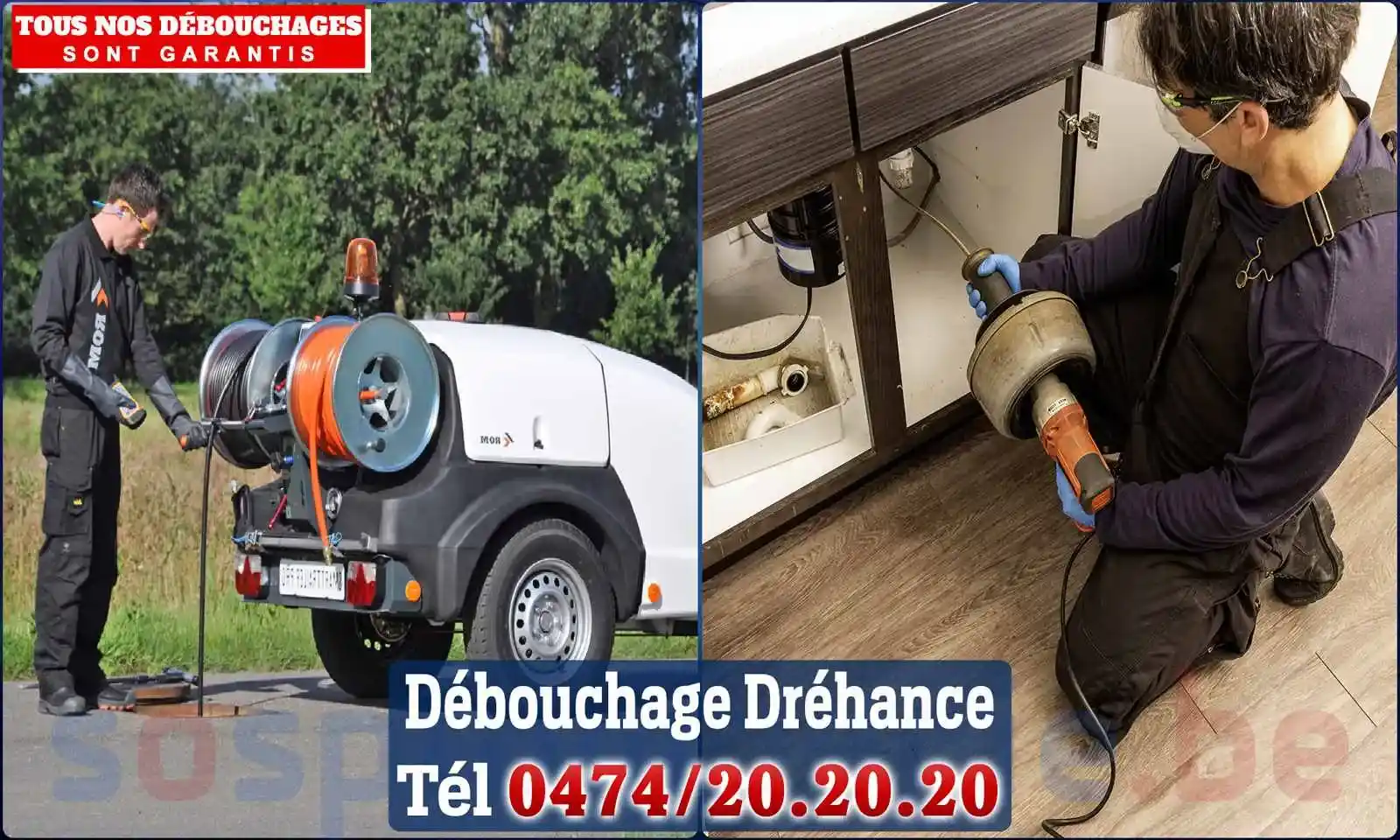 SOS Plomberie - Débouchage de canalisations {locationData.sectionName} en urgence