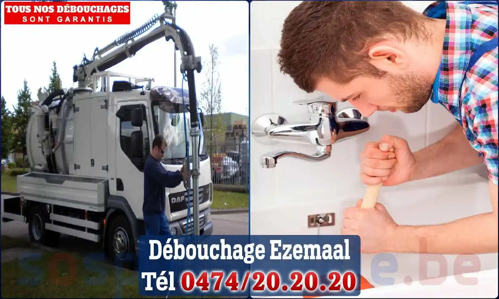 SOS Plomberie - Débouchage de canalisations {locationData.sectionName} en urgence