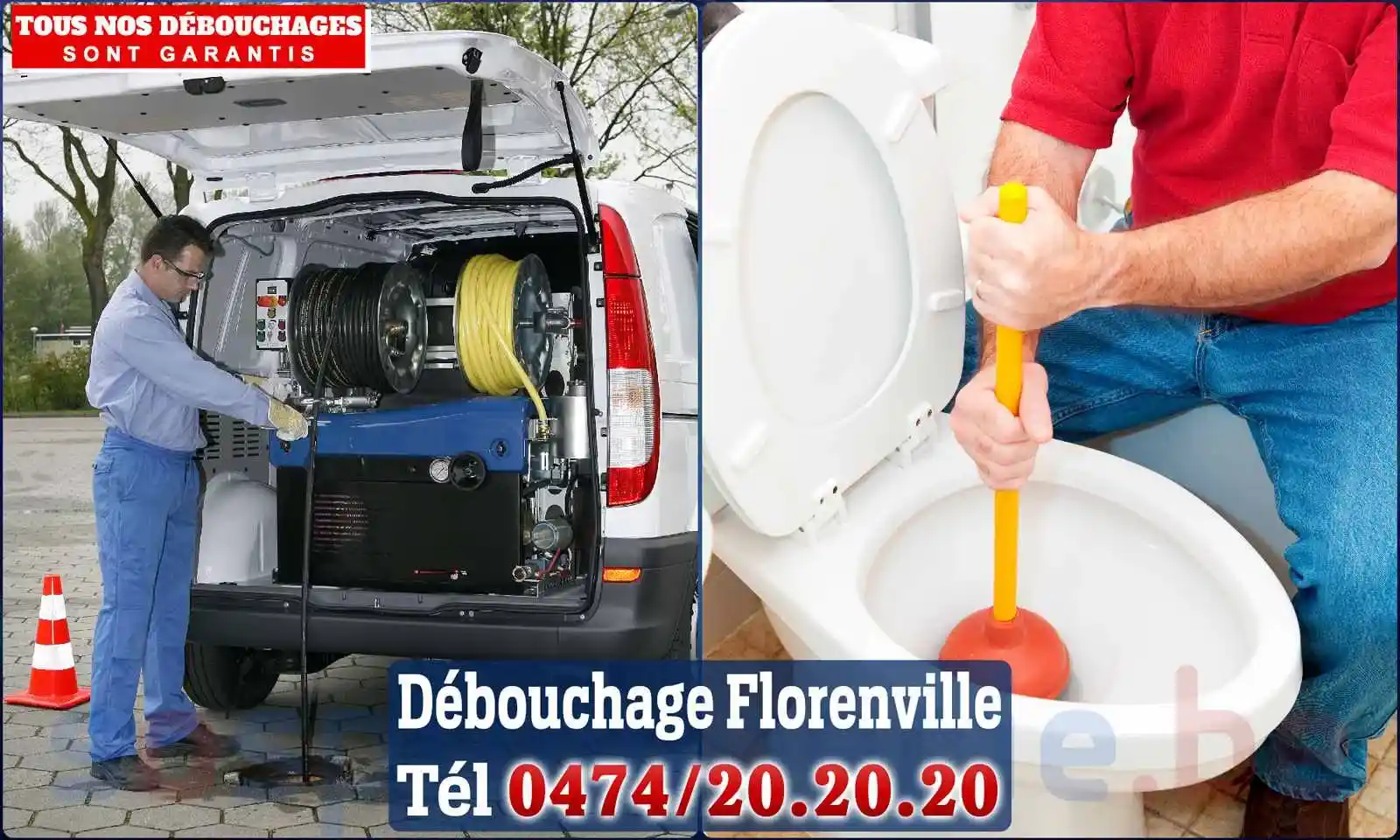 Débouchage canalisation Florenville - SOS Plomberie