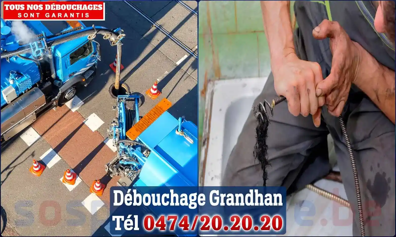 SOS Plomberie - Débouchage de canalisations {locationData.sectionName} en urgence