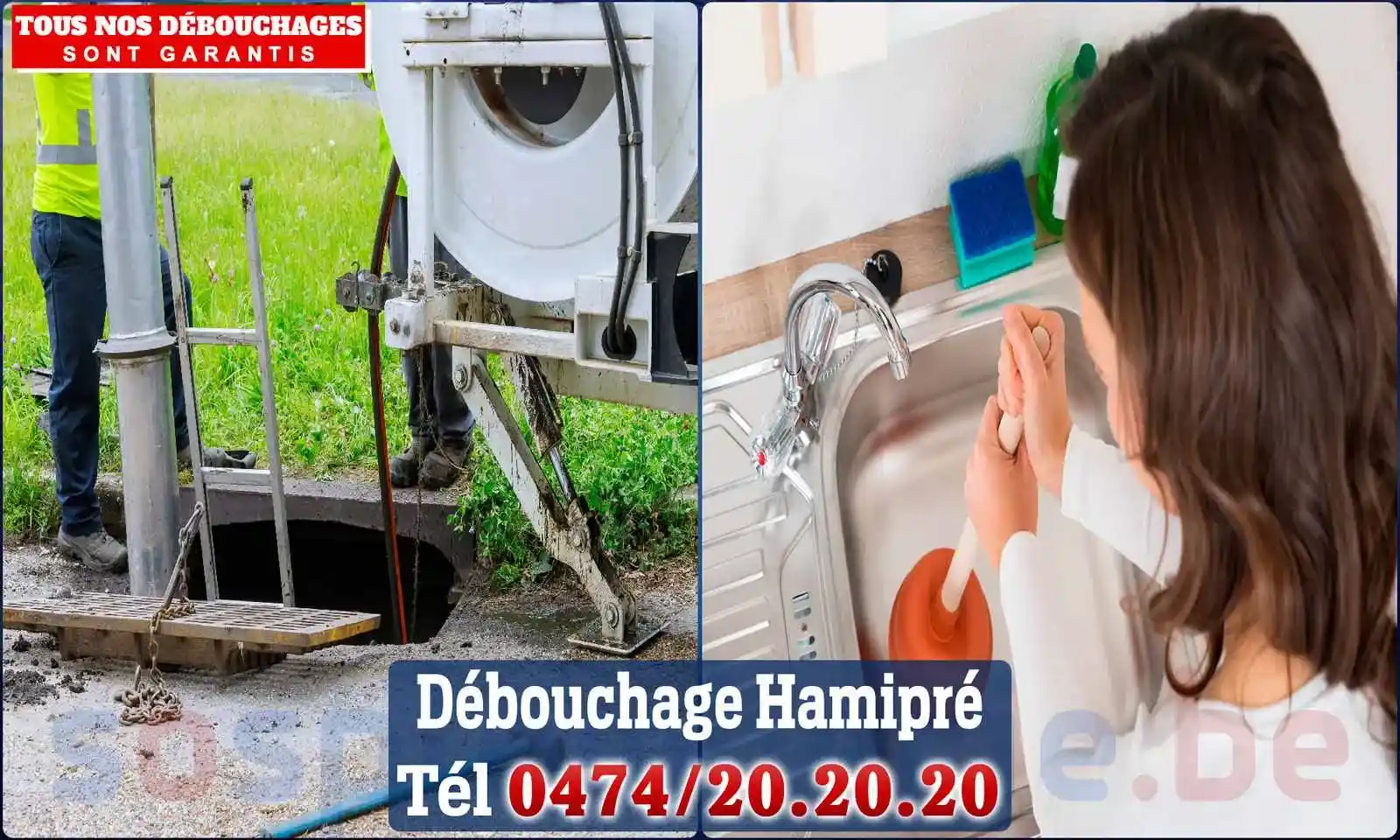 SOS Plomberie - Débouchage de canalisations {locationData.sectionName} en urgence