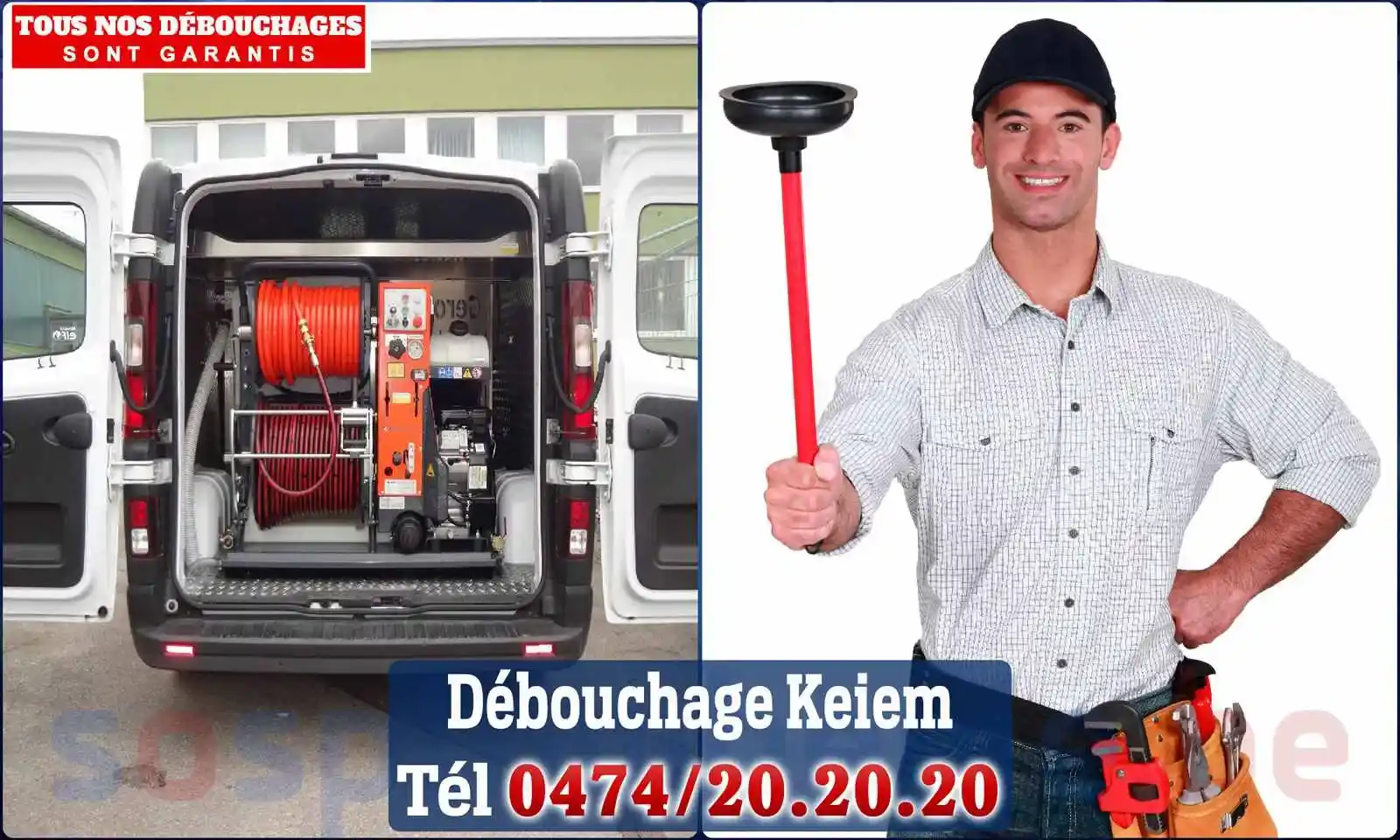 SOS Plomberie - Débouchage de canalisations {locationData.sectionName} en urgence