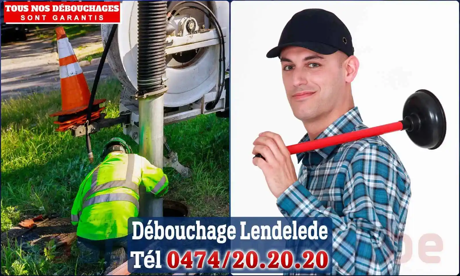 Débouchage canalisation Lendelede - SOS Plomberie