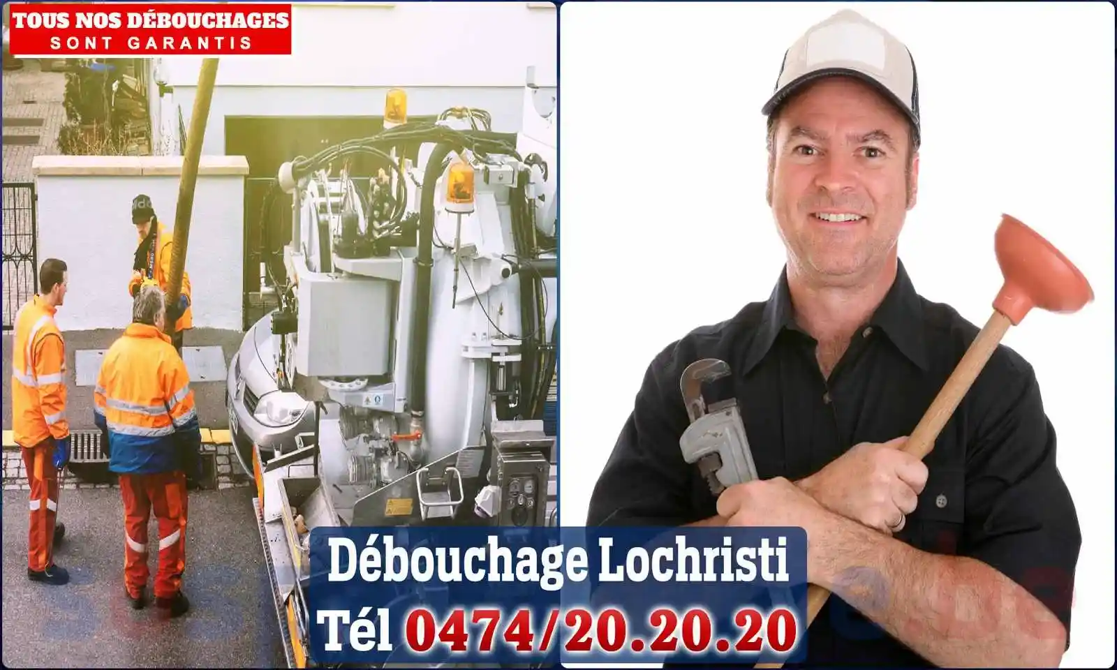 Débouchage canalisation Lochristi - SOS Plomberie