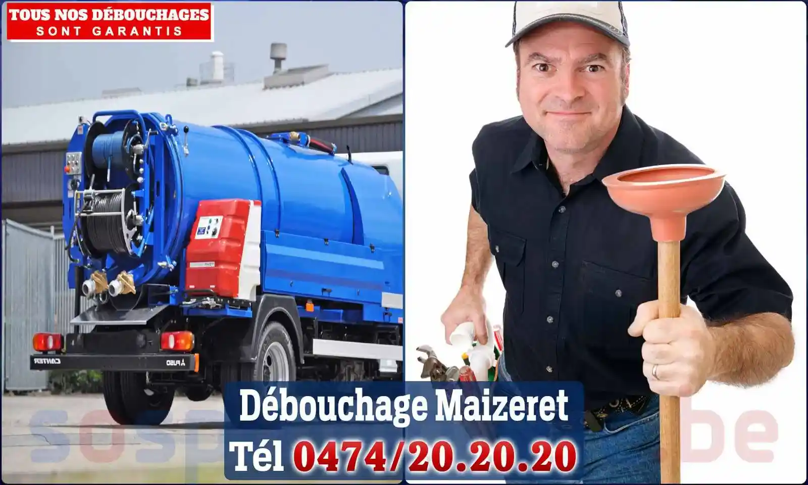 SOS Plomberie - Débouchage de canalisations {locationData.sectionName} en urgence