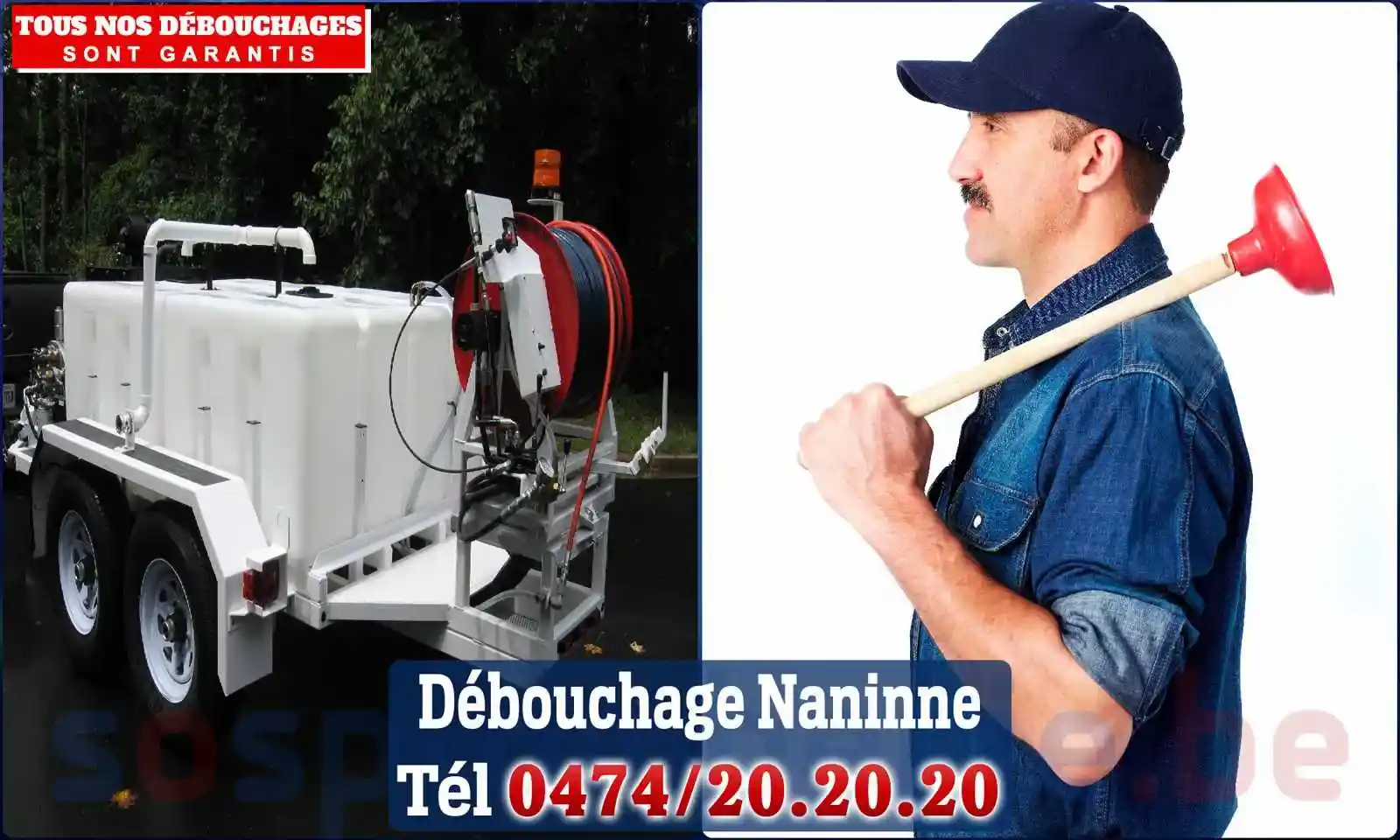 SOS Plomberie - Débouchage de canalisations {locationData.sectionName} en urgence