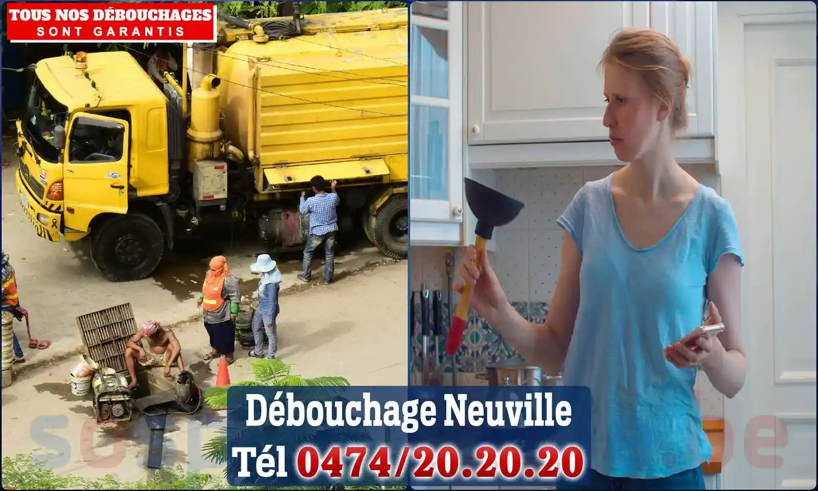 SOS Plomberie - Débouchage de canalisations {locationData.sectionName} en urgence