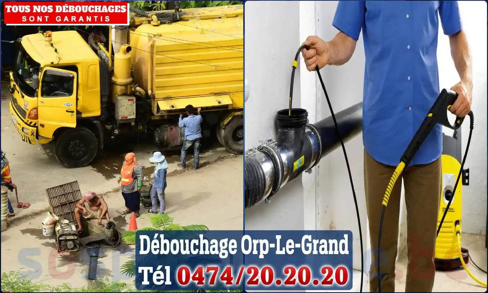 SOS Plomberie - Débouchage de canalisations {locationData.sectionName} en urgence