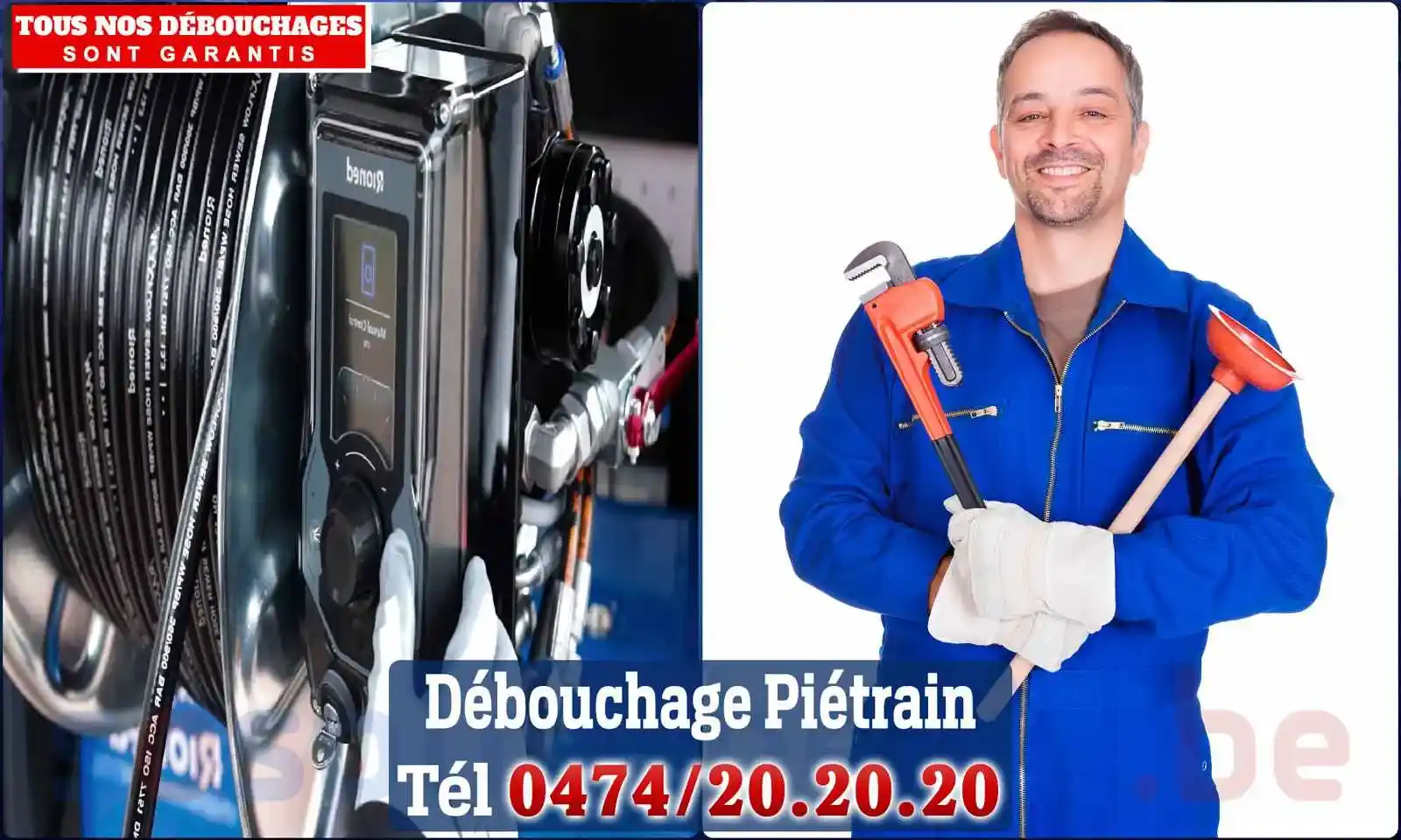 SOS Plomberie - Débouchage de canalisations {locationData.sectionName} en urgence