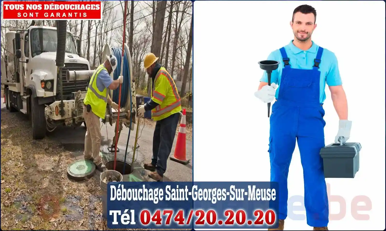 Débouchage canalisation Saint-Georges-Sur-Meuse - SOS Plomberie