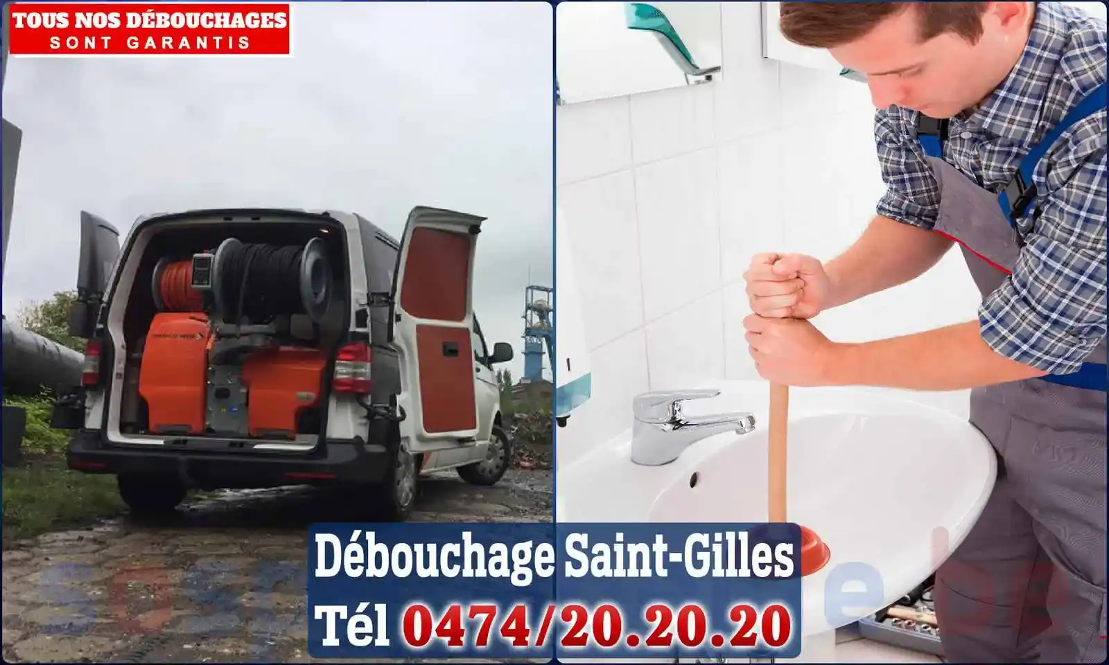 Débouchage canalisation Saint-Gilles - SOS Plomberie