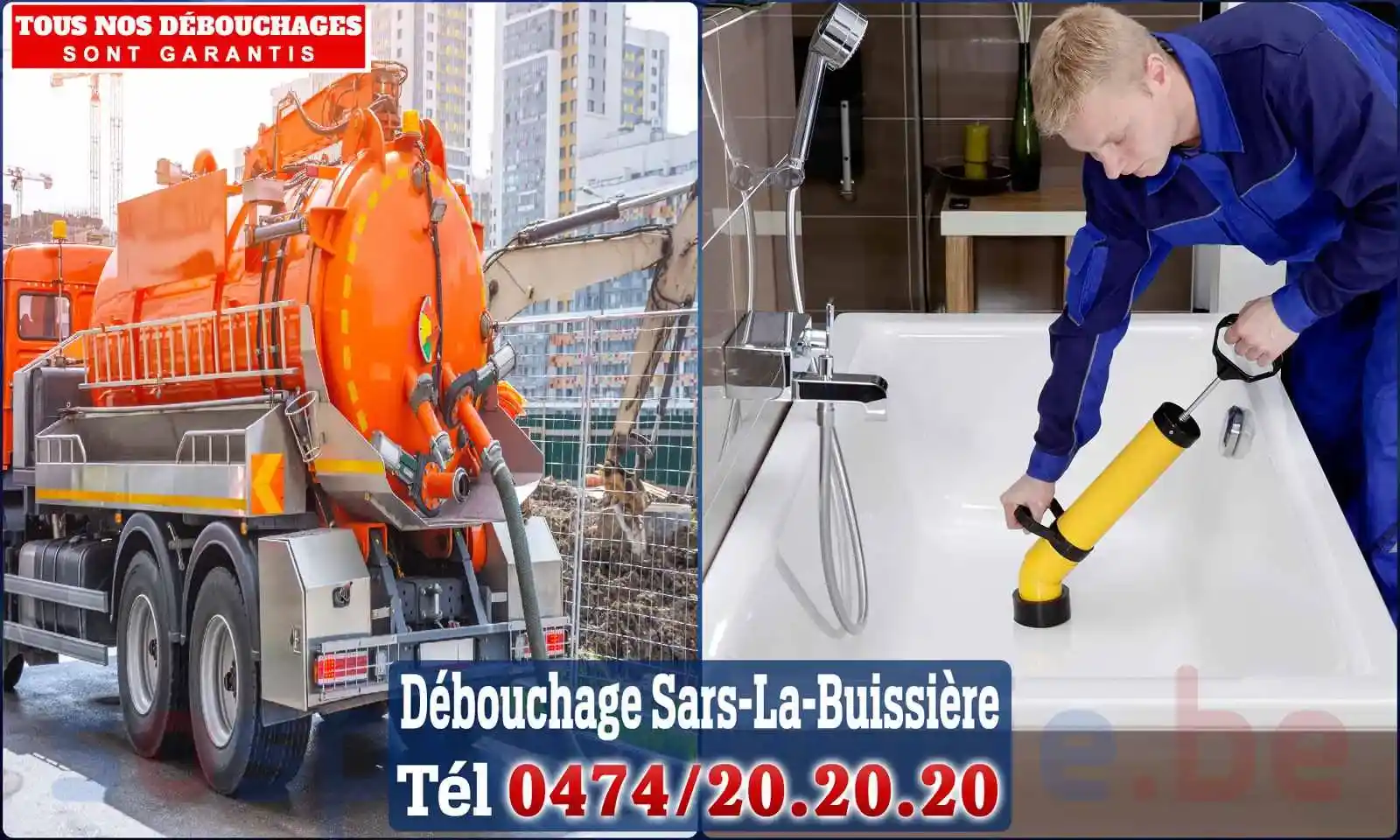 SOS Plomberie - Débouchage de canalisations {locationData.sectionName} en urgence