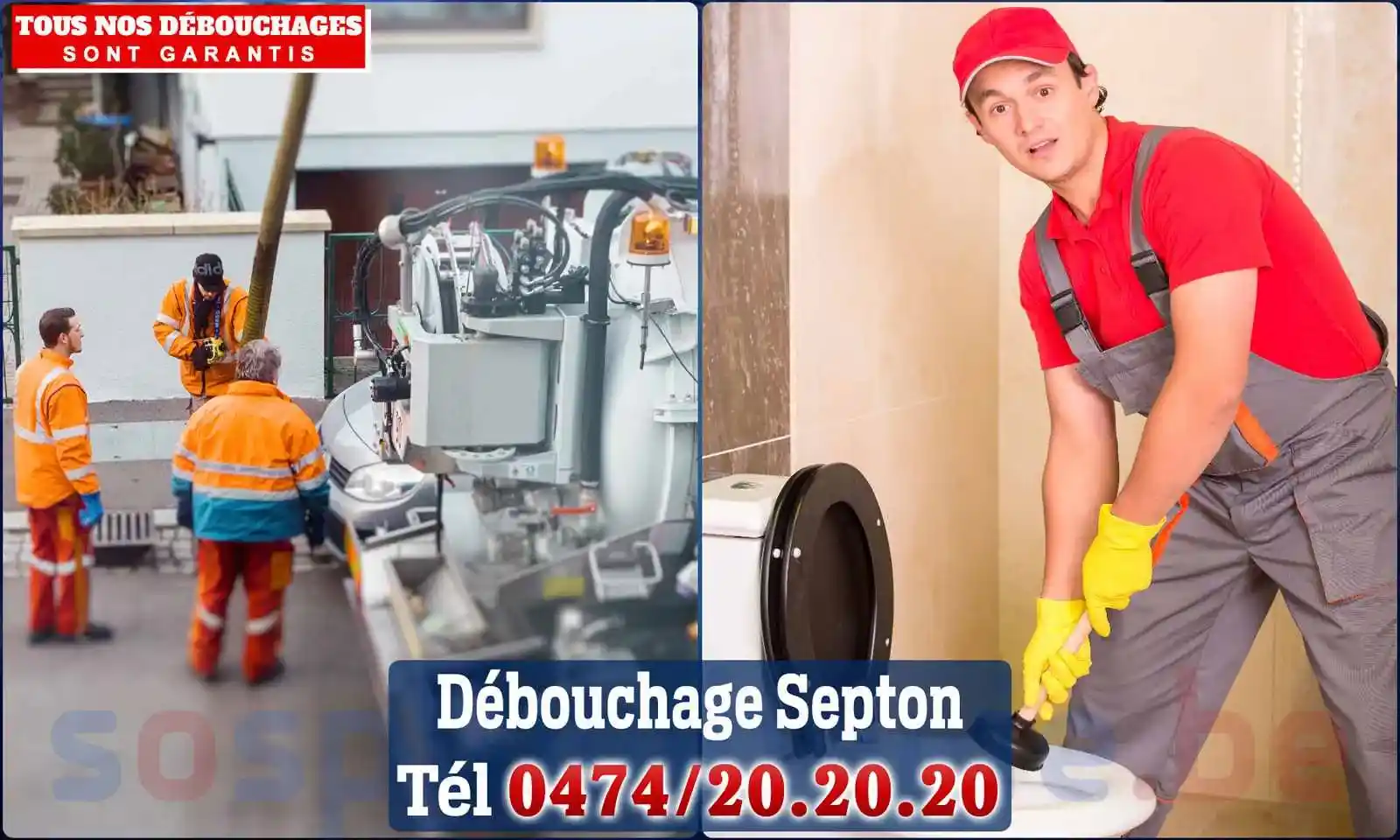 SOS Plomberie - Débouchage de canalisations {locationData.sectionName} en urgence