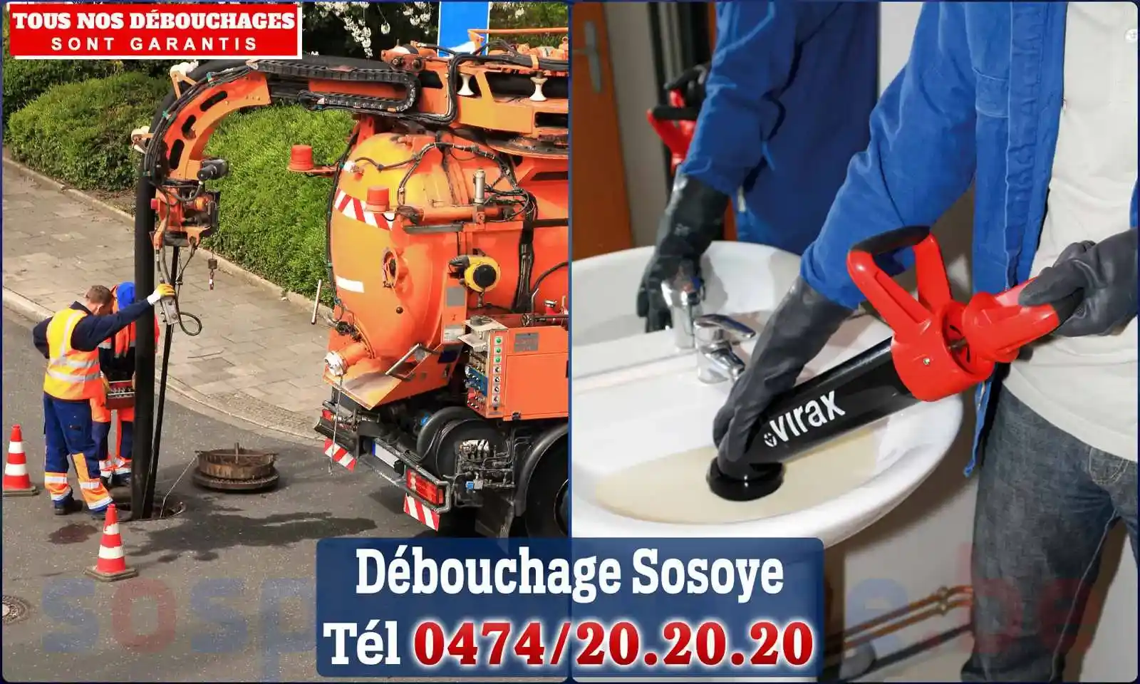 SOS Plomberie - Débouchage de canalisations {locationData.sectionName} en urgence