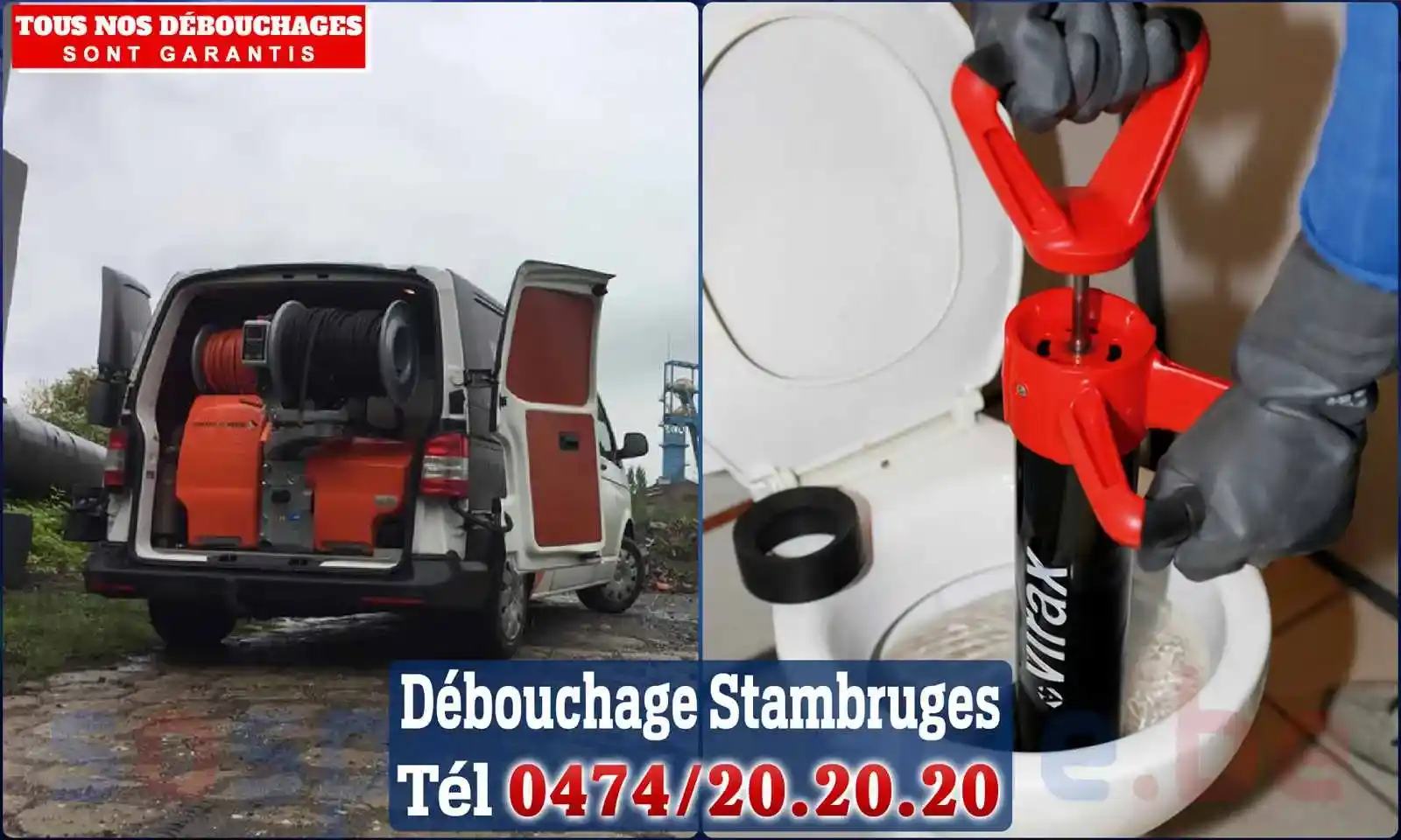 SOS Plomberie - Débouchage de canalisations {locationData.sectionName} en urgence