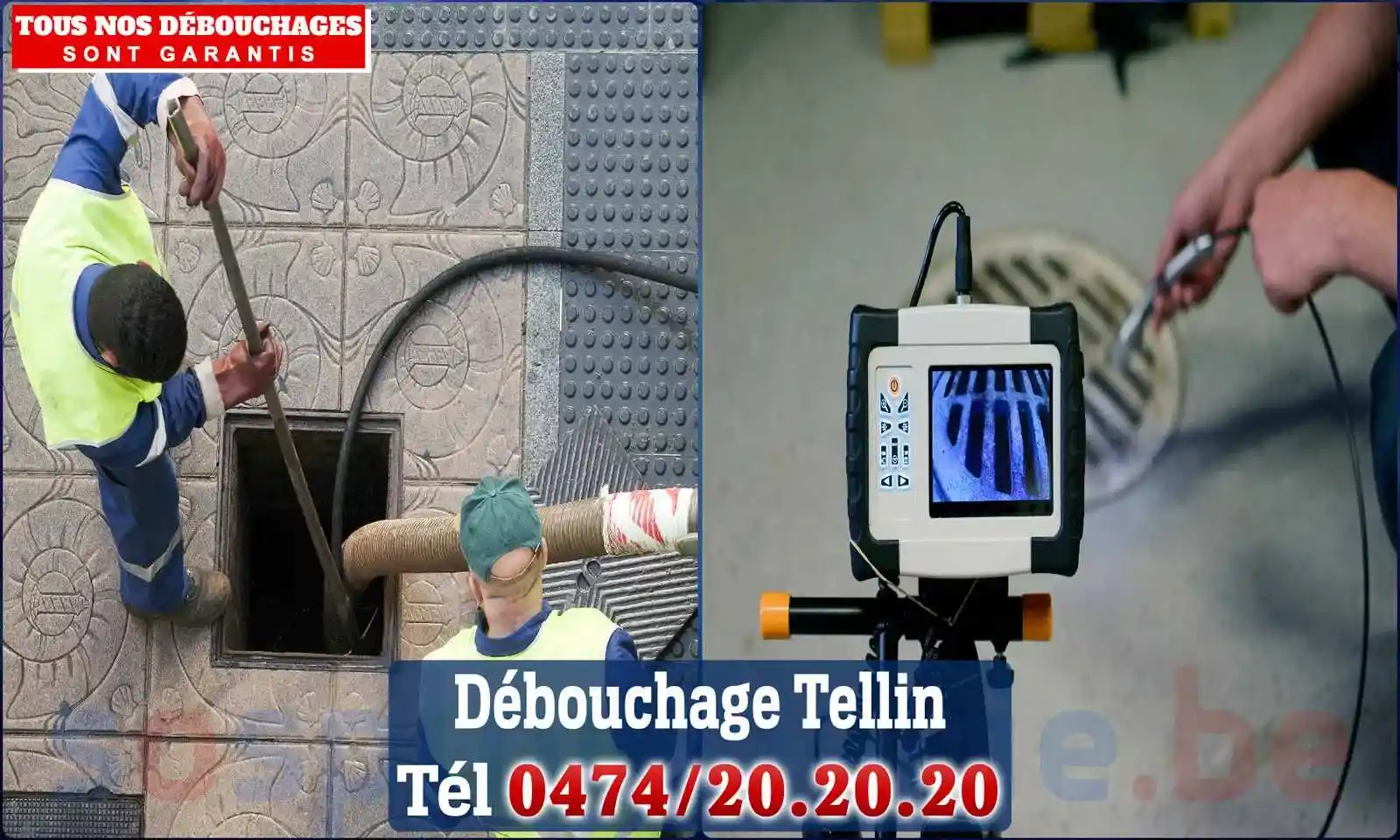 Débouchage canalisation Tellin - SOS Plomberie