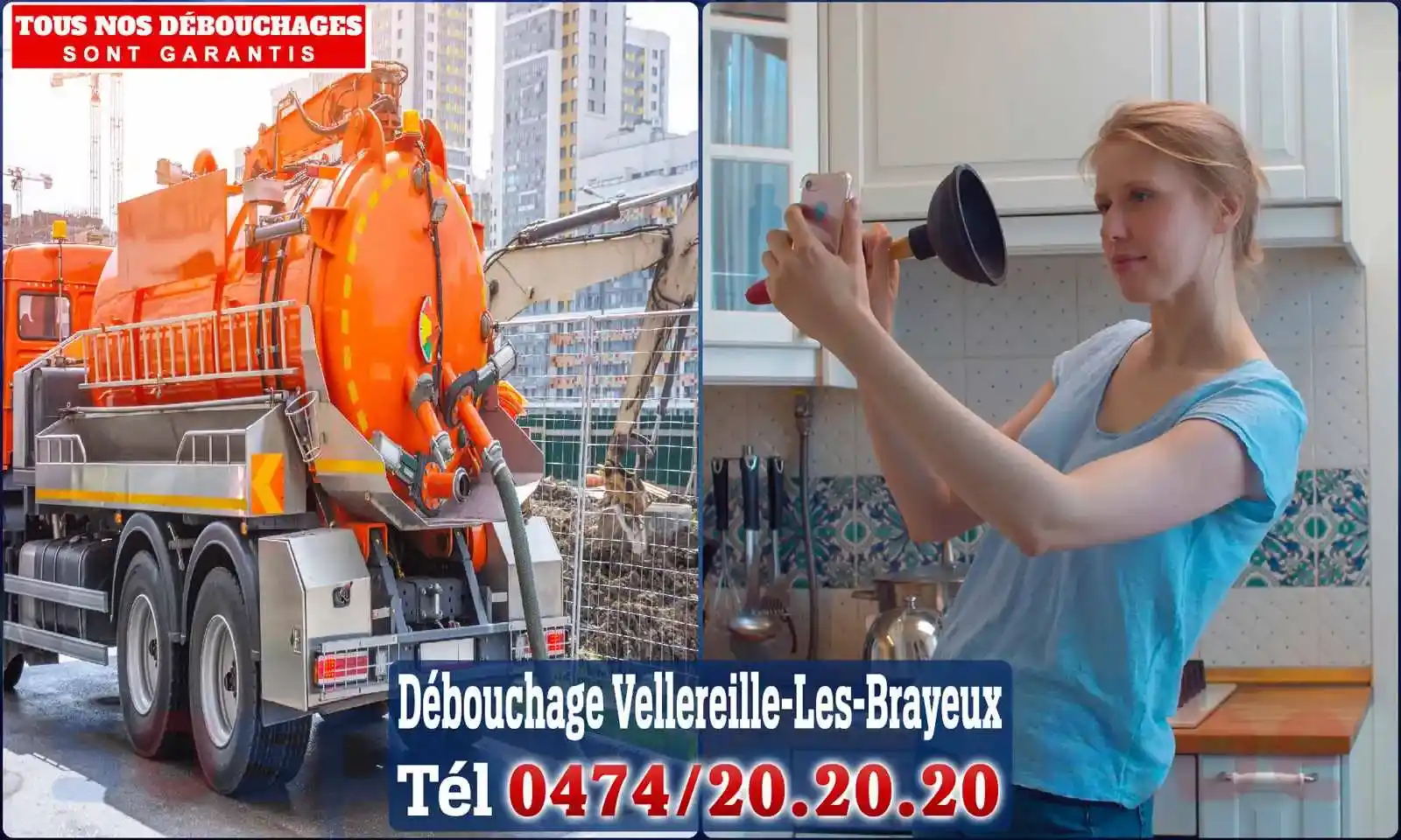 SOS Plomberie - Débouchage de canalisations {locationData.sectionName} en urgence