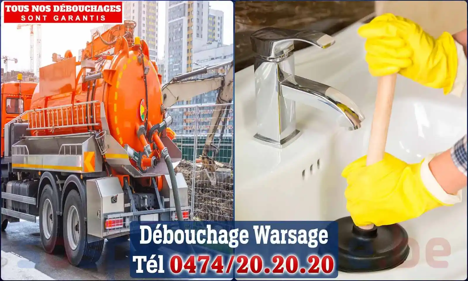 SOS Plomberie - Débouchage de canalisations {locationData.sectionName} en urgence