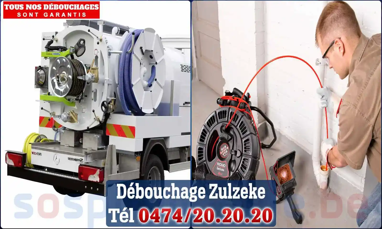 SOS Plomberie - Débouchage de canalisations {locationData.sectionName} en urgence