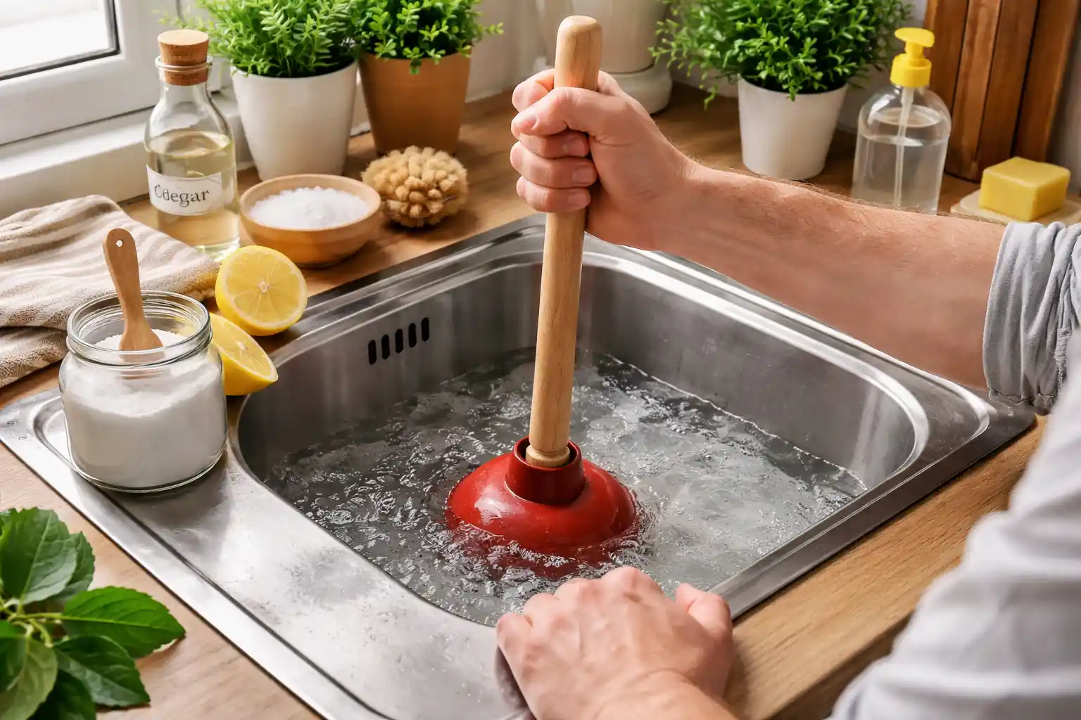 Comment Déboucher un Évier Sans Produits Chimiques