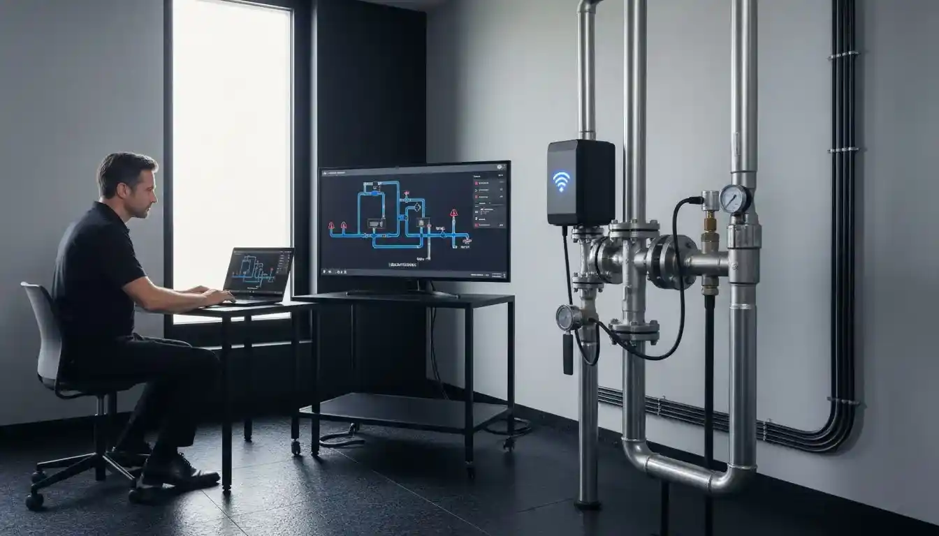 vanne électronique plomberie