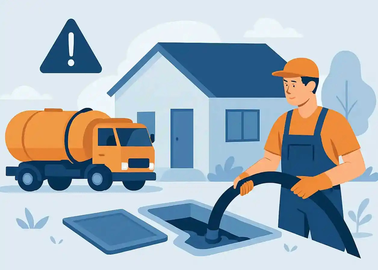 Vidange fosse septique en urgence : que faire ?