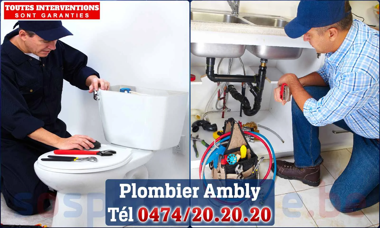 SOS Plomberie - Plombier Ambly pour installation et
                    réparation