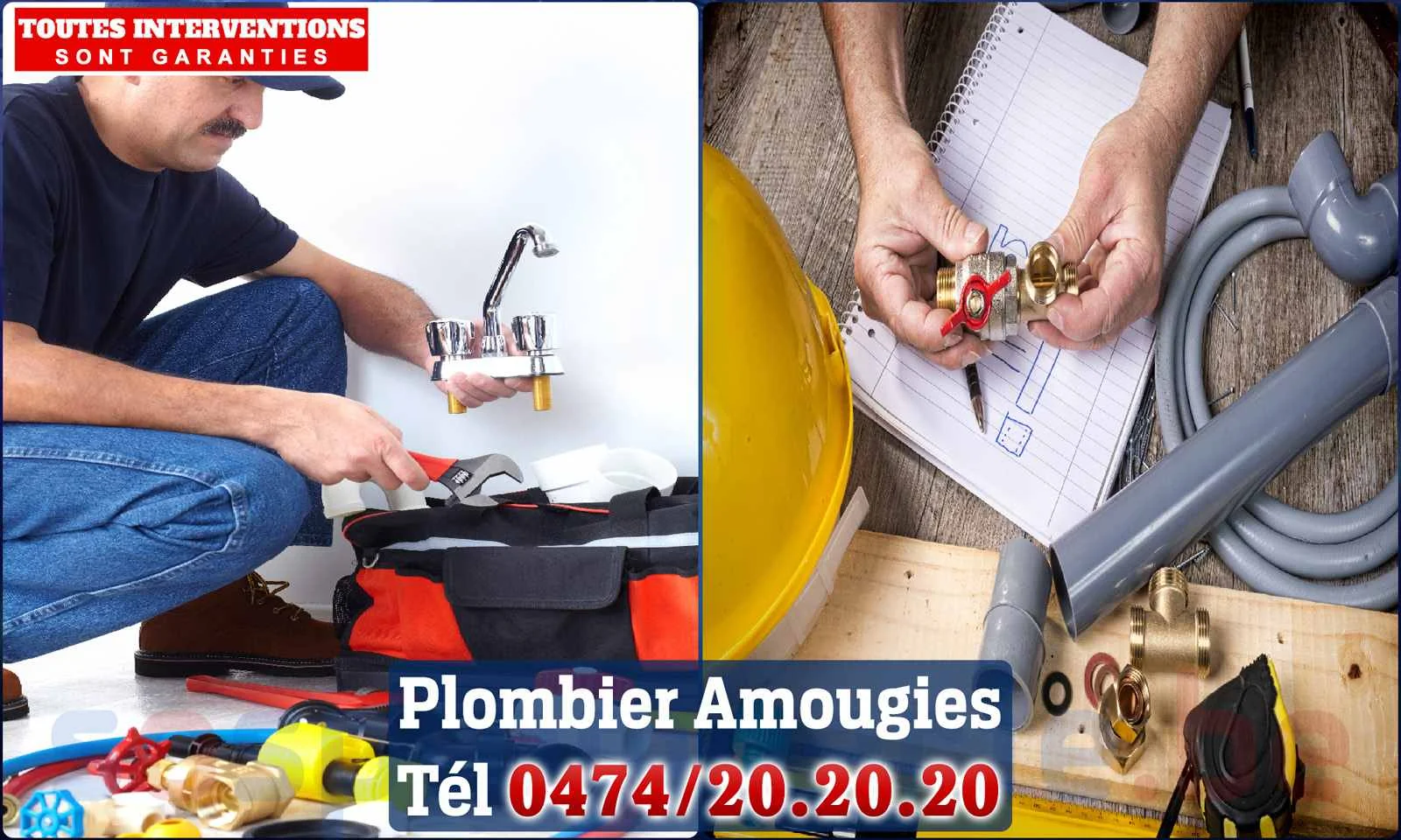 SOS Plomberie - Plombier Amougies pour installation et
                    réparation