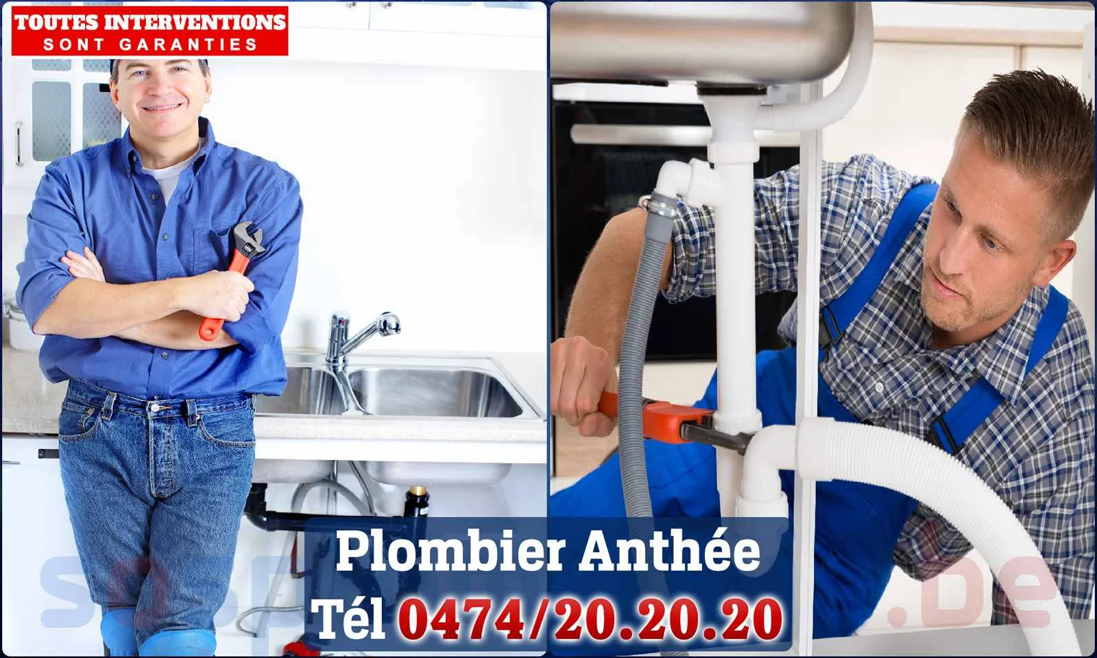 SOS Plomberie - Plombier Anthée pour installation et
réparation