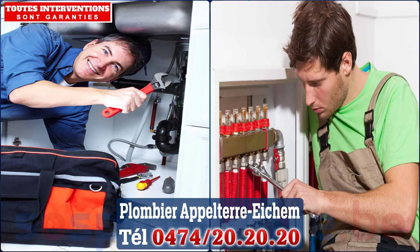 SOS Plomberie - Plombier Appelterre-Eichem pour installation et
réparation