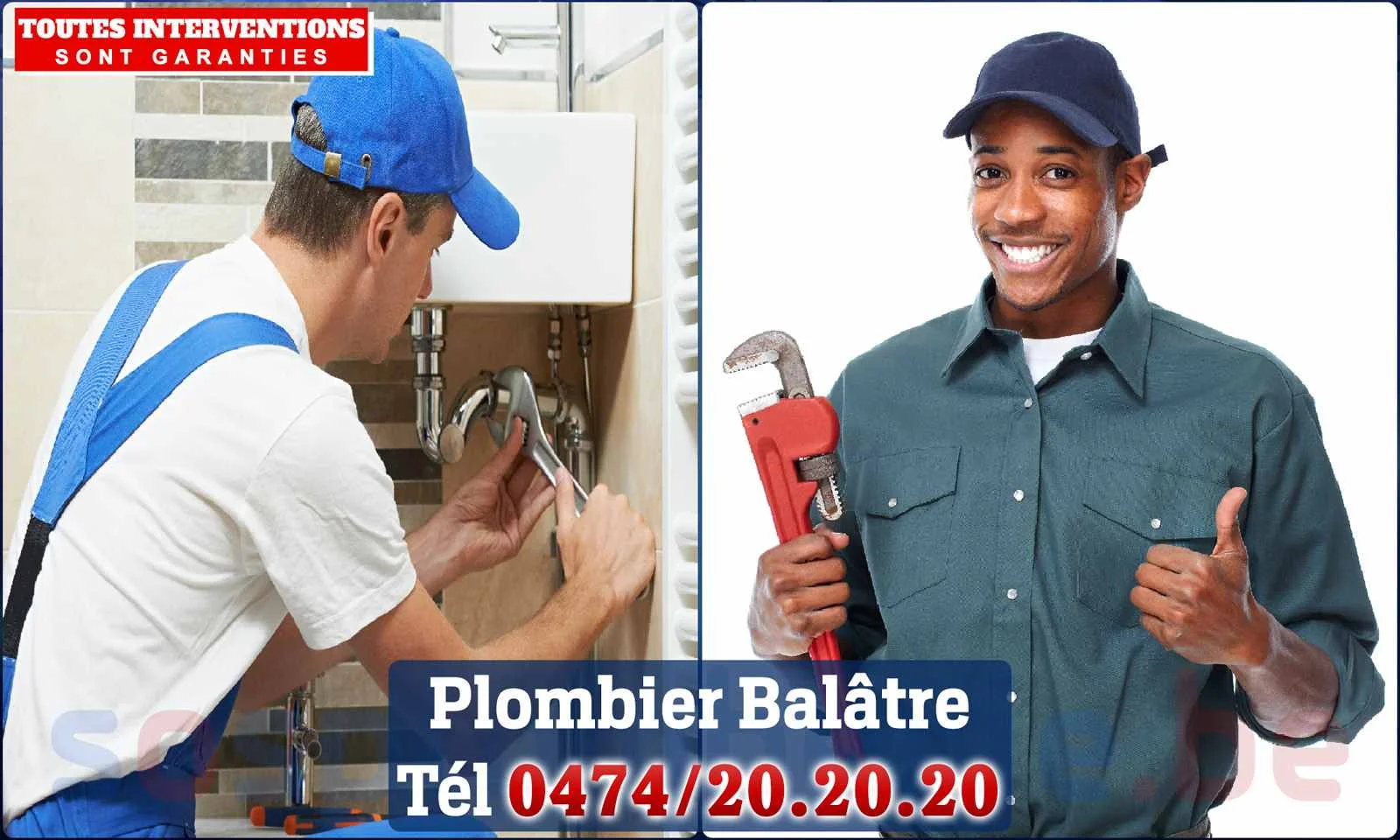 SOS Plomberie - Plombier Balâtre pour installation et
réparation