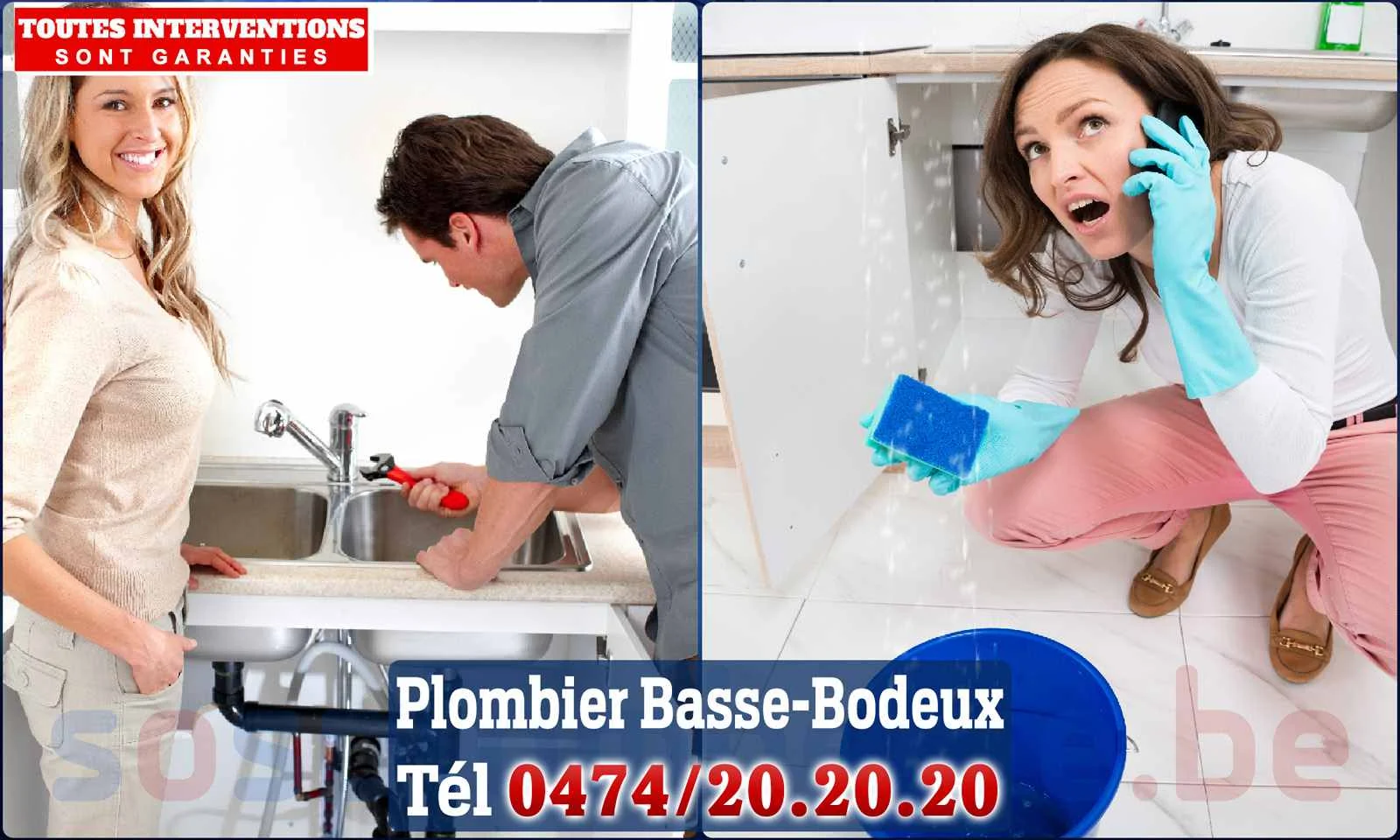 SOS Plomberie - Plombier Basse-Bodeux pour installation et
réparation
